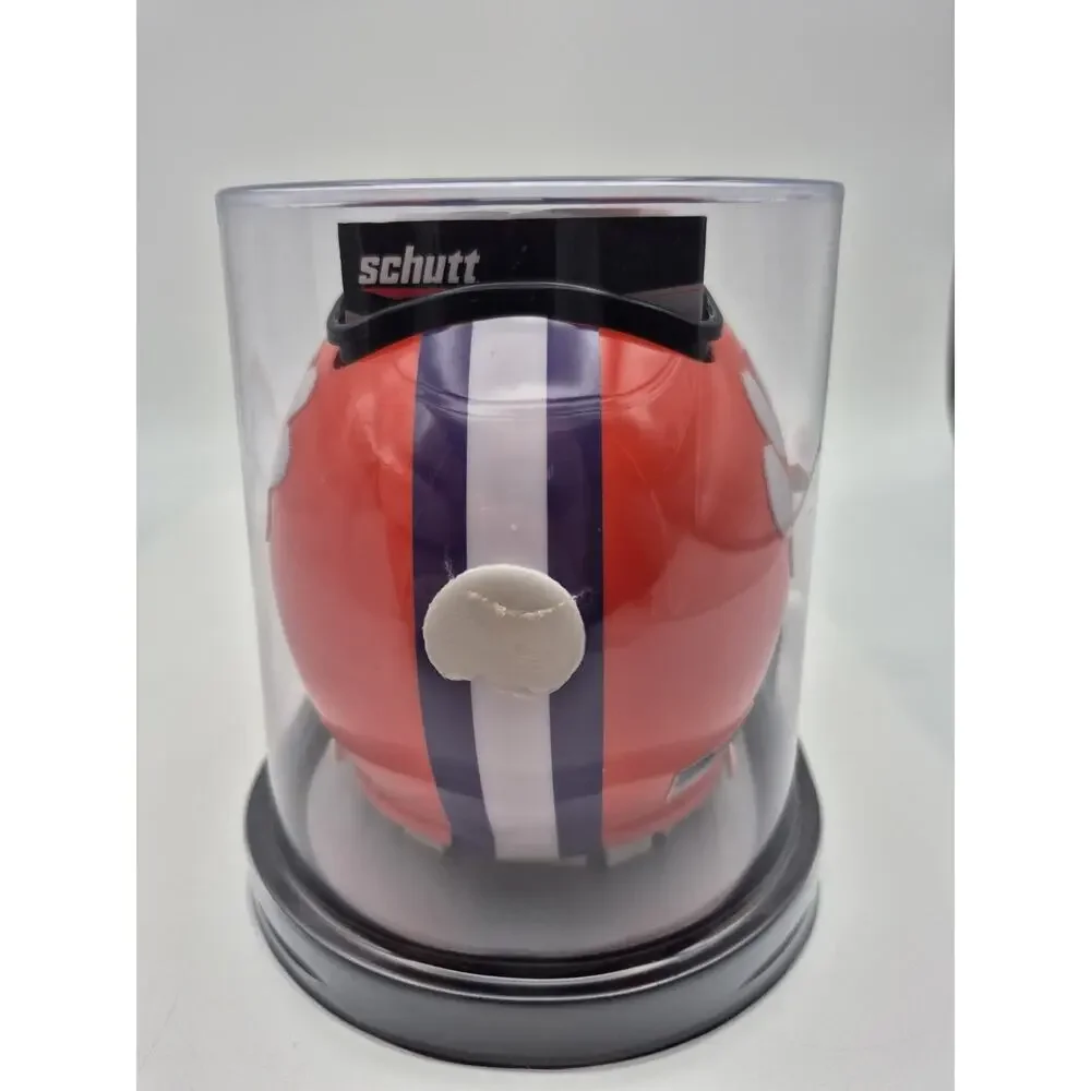 Schutt Clemson Tigers Football Mini Helmet Desk Caddy Brand New Sealed